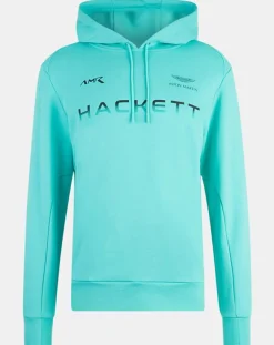 Homme Hackett London Sweat à capuche Aston Martin Racing bleu moyen