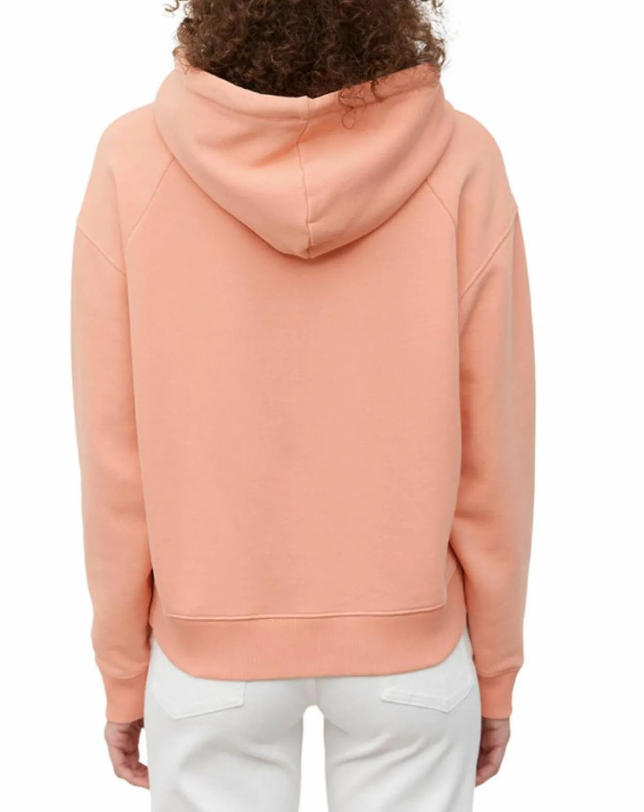 New Marc O'Polo Sweat à capuche Coton Bio rose