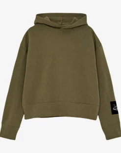 Sale Pepe Jeans Sweat à capuche Patch kaki