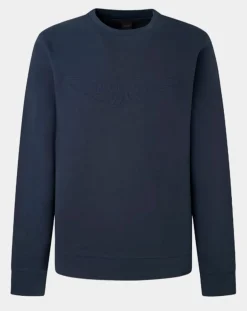 Online Hackett London Sweat Aston Martin Racing Embossé bleu