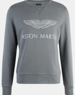 Homme Hackett London Sweat Aston Martin Racing gris