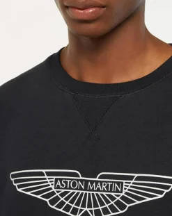 Sale Hackett London Sweat Aston Martin Racing noir