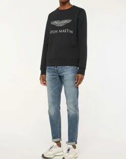 Sale Hackett London Sweat Aston Martin Racing noir