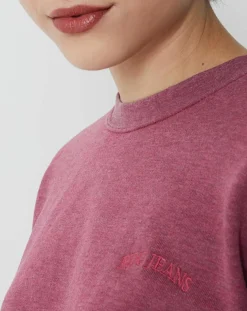 BDG by Urban Outfitters Sweat bubble hem framboise