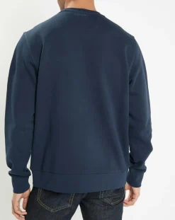 Homme Hackett London Sweat col rond Aston Martin Racing bleu marine