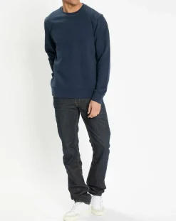 Homme Hackett London Sweat col rond Aston Martin Racing bleu marine