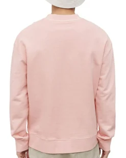 Online Marc O'Polo Sweat Col Rond Coton Organic rose clair