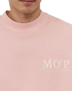Online Marc O'Polo Sweat Col Rond Coton Organic rose clair