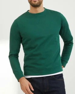 Sale Cyrillus Sweat col rond vert