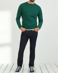 Sale Cyrillus Sweat col rond vert