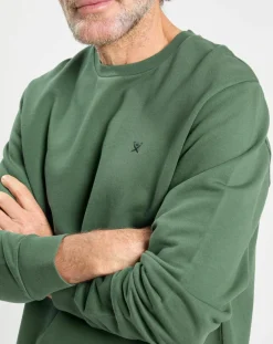 Homme Hackett London Sweat col rond vert clair