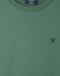Homme Hackett London Sweat col rond vert clair