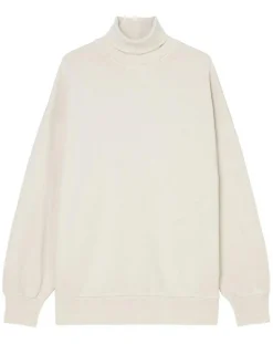 Femme Marc O'Polo Sweat col roulé molletonné écru