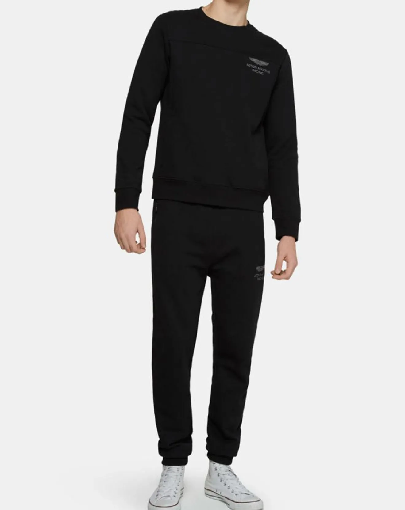 Hot Hackett London Sweat Color Block Aston Martin Racing noir