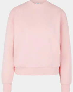 Femme Galeries Lafayette Sweat court en Coton bio molletonné Billie rose
