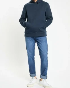 Homme Hackett London Sweat enfilable bleu