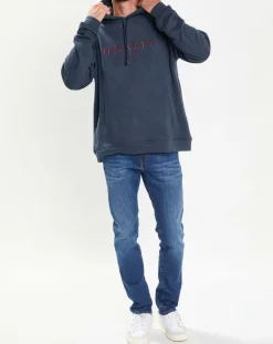 Clearance Hackett London Sweat Enfilable Hackett bleu