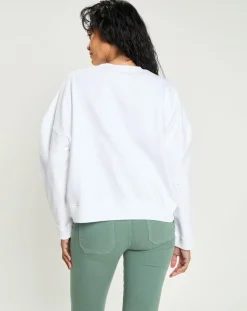 Femme Manoush Sweat Happy Holi blanc