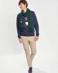 Clearance Hackett London Sweat Harry Dog bleu marine