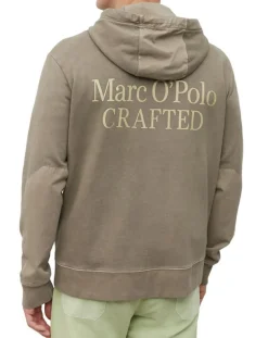 Homme Marc O'Polo Sweat Hoodie Bimatière camel