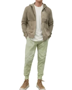 Homme Marc O'Polo Sweat Hoodie Bimatière camel