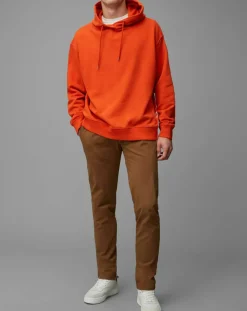 Marc O'Polo Sweat Hoody Logo Coton Organic orange