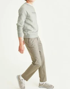Homme Dockers Sweat Icon Crewneck gris chiné