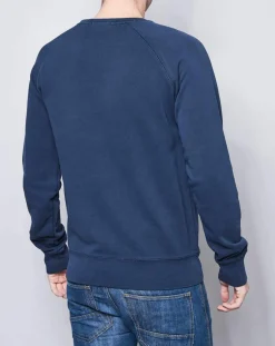 Homme Dockers Sweat Logo Camo bleu foncé