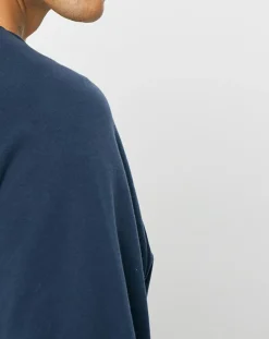 Homme Hackett London Sweat Raglan Crew bleu marine