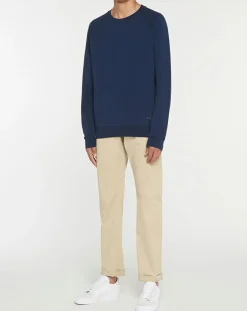 Homme Hackett London Sweat Raglan Crew bleu marine