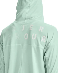 Femme Under Armour Sweat technique à capuche Tech vert clair