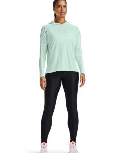 Femme Under Armour Sweat technique à capuche Tech vert clair