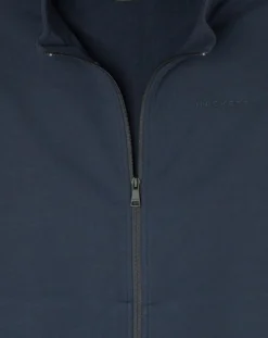 Homme Hackett London Sweat zip montant Sport bleu marine