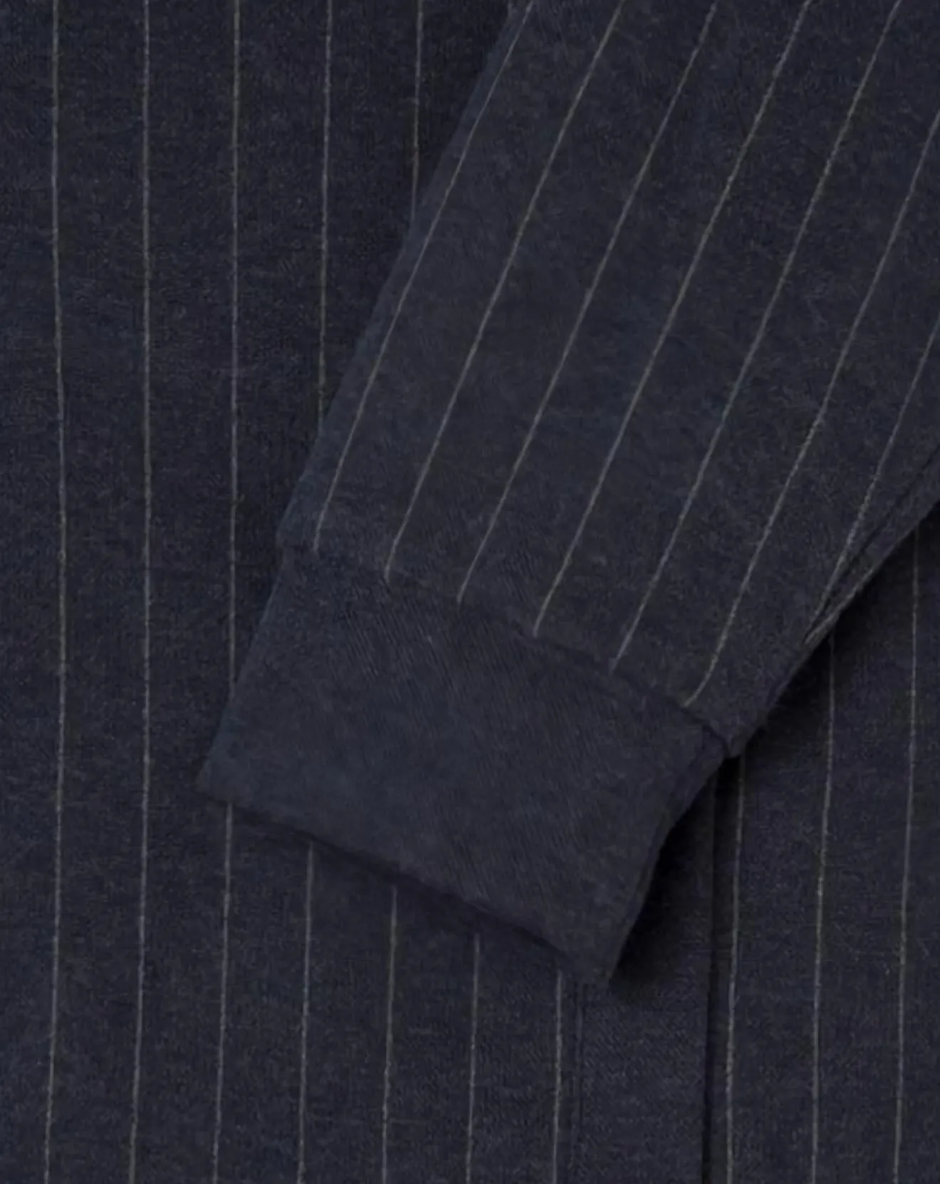 Sale Hackett London Sweat zippé à rayures bleu nuit