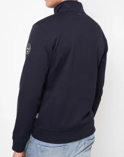 Sale Napapijri Sweat zippé Bairo bleu