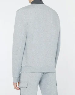 Online Hackett London Sweat zippé Cargo gris chiné