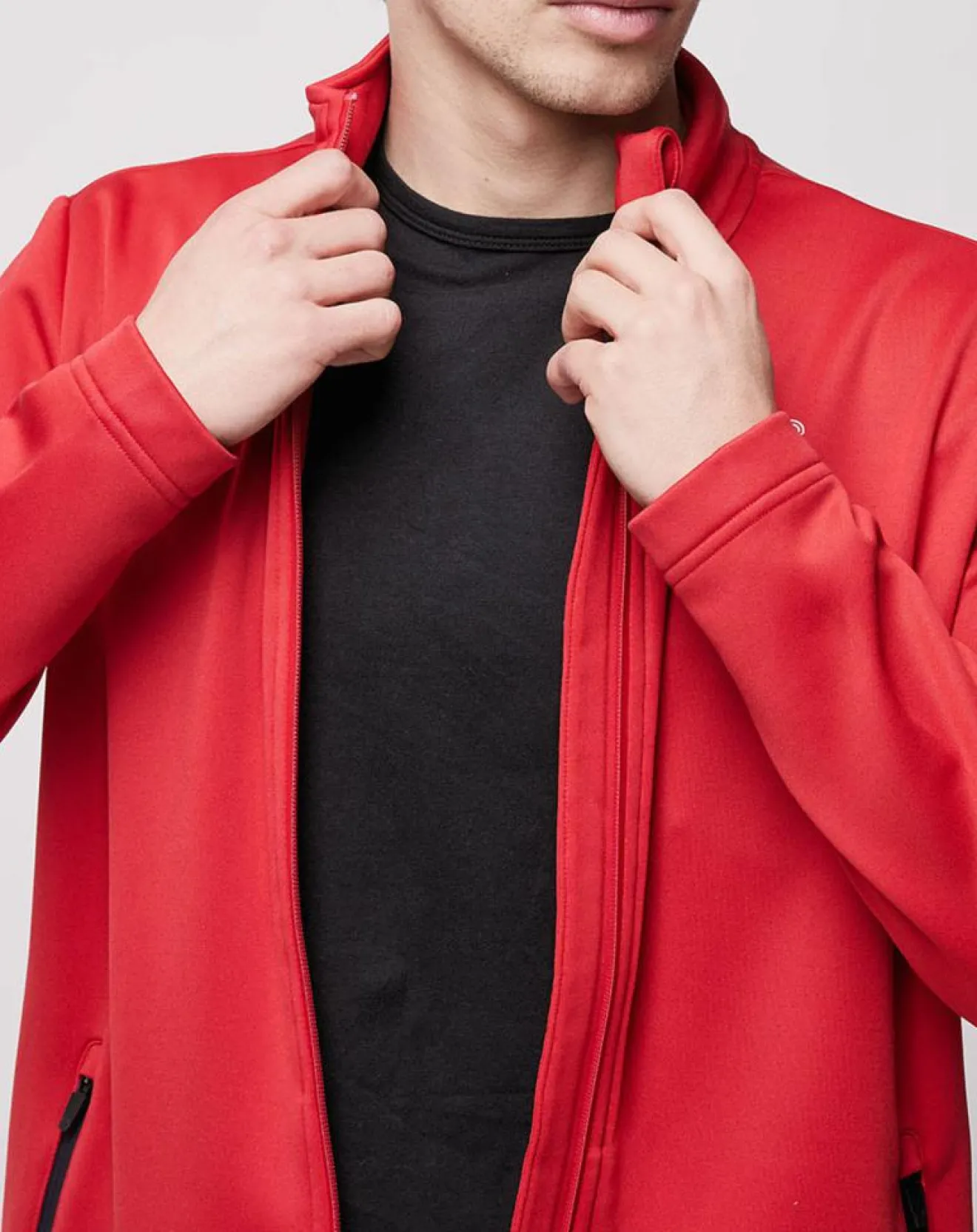 Homme North Sails Sweat zippé Cowes Micropolaire rouge