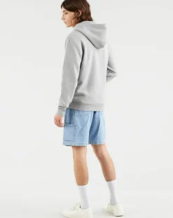 Homme Levi's® Sweat zippé Graphic Logo Outline gris