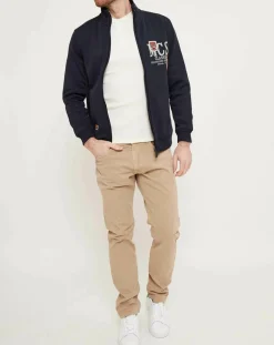 Homme MCS Sweat zippé West Coast marine