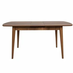 Hot Wooden Art Table à manger Retro marron -130+30x75x80 cm