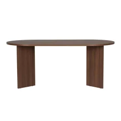 Homitis Table à manger Sablin noyer - 180x75x89.5 cm