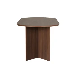 Homitis Table à manger Sablin noyer - 180x75x89.5 cm
