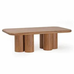 Bois & Chiffons Table basse 140 cm Acacia Maglan Marron - 140x80x45 cm