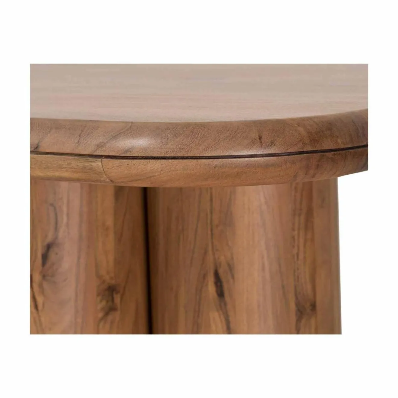 Bois & Chiffons Table basse 140 cm Acacia Maglan Marron - 140x80x45 cm