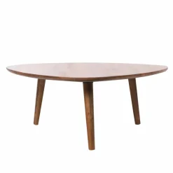 Bois & Chiffons Table basse losange 117X105X40 en manguier massif Marron - 117x105x40 cm