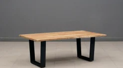 New Bois & Chiffons Table basse rectangulaire bois Acacia Forest Naturel - 130x70x46 cm