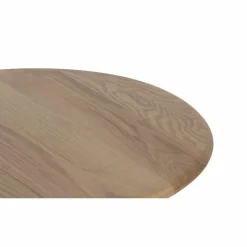 Clearance Bois & Chiffons Table d'appoint ronde pour canapé Chêne Dalta Marron - 56x56x56 cm