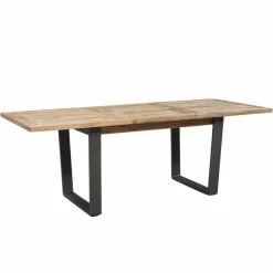 Sale Bois & Chiffons Table de repas extensible Acacia Forest Brut - 160x90x76 cm