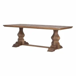 Bois & Chiffons Table de salle à manger 213 cm Manguier Kama Marron - 213x106x76 cm