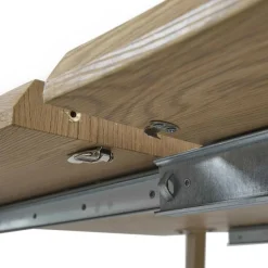 Home Deco Factory Table Extensible 6 à 8 Personnes Calypso marron - 210x90x76.5 cm